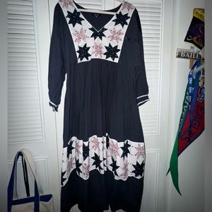 Madewell patchwork dress